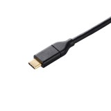 【代引不可】映像変換ケーブル USB Type-C-HDMI ミラーリング対応 60Hz 1.0m ブラック エレコム MPA-CHDMI10BK2