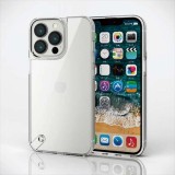 【代引不可】iPhone 13 Pro ハイブリッドケース ガラス クリア エレコム PM-A21CHVCG1CR