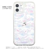 iPhone12mini 対応 iPhone 12 mini ケース カバー サンリオキャラクターズ IIIIfit Crystal Shell 超硬質ガラスケース 耐衝撃   グルマンディーズ SANG-112