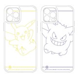 iPhone12Pro 対応 iPhone 12Pro ケース ポケットモンスター POKEMON IIIIfit Crystal Shell 超硬質ガラスケース 耐衝撃   グルマンディーズ POKE-716