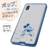 Xperia Ace III ディズニーキャラクター ハイブリッドケース Charaful エクスペリア ケース カバー ストラップホール付 かわいい レイアウト RT-RDXPAM3UC