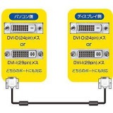 【代引不可】サンワサプライ DVIシングルリンクケーブル KC-DVI-2SL