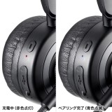 【即納】【代引不可】Bluetooth ヘッドセット ノイズキャンセル機能 充電クレードル付き 通話 マイク 会議 サンワサプライ MM-BTMH66BK