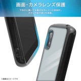 AQUOS wish3 TPUソフトケース カバー 衝撃吸収 保護 メタリック加工 METAMORU ブラック レイアウト RT-AQL1TC13/BM