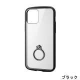 【代引不可】iPhone 12/iPhone 12 Pro ハイブリッドケース TOUGH SLIM フレームカラー リング付 硬度8H 耐衝撃 エレコム PM-A20BTSLFCR