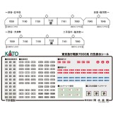 【沖縄・離島配送不可】Nゲージ 特別企画品 東京急行電鉄 7000系 8両セット レジェンドコレクション No.9 鉄道模型 電車 カトー KATO 10-1305