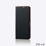 【代引不可】Galaxy A21 ソフトレザーケース ULTRASLIM 手帳型ケース 磁石付 カード収納 スタンド機能 エレコム PM-G204PLFU