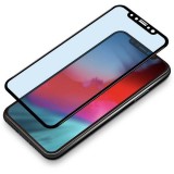 iPhone XR 6.1インチ アイフォン テンアール 用 液晶保護 ガラス フィルム 3Dハイブリッドガラス ブルーライト低減 PGA PG-18YGL09