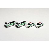 Nゲージ トヨタ ハイエース ロング・プロボックス JR東日本 4台入 鉄道模型 アクセサリー カトー KATO 23-653A