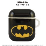 【即納】AirPods エアポッズ エアーポッズ ケース カバー バットマン AirPods コンパクト 持ち歩き BATMAN ソフトケース グルマンディーズ BTM-81A