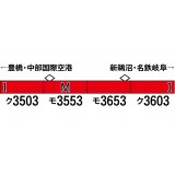 Nゲージ 鉄道模型 名鉄3500系（機器更新車・行先表示点灯）基本4両編成セット（動力付き） グリーンマックス 31696