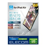 【代引不可】ELECOM 11インチiPad Air(M2)ガラスフィルム 紙心地 反射防止 ケント紙タイプ ガイドフレーム付 エレコム TB-A24MFLGAPLL