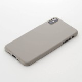 iPhone XS Max 用 ラバー ケース カバー Air Jacket for iPhone XS Max ４カラー（ラバーグレー・クリア・ラバーブラック・クリアブラック） パワーサポート PUC-7*