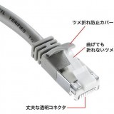 【代引不可】サンワサプライ ツメ折れ防止カテゴリ5eSTPLANケーブル KB-STPTS-10