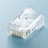 【代引不可】サンワサプライ RJ-45コネクタ(CAT5e単線用) ADT-RJ45-100LN