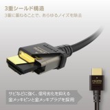 【即納】【代引不可】HDMI 2.1 ケーブル ウルトラハイスピード 2m 8K 4K 【 PS5 PS4 Nintendo Switch Xbox など対応 】 ブラック エレコム DH-HD21E20BK2