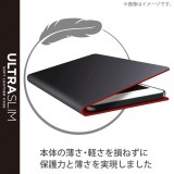 【代引不可】かんたんスマホ2+/かんたんスマホ2/BASIO4 ソフトレザーケース 薄型 超軽量 手帳型ケース マグネットフラップ カードポケット エレコム PM-K213PLFU