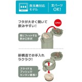 真空断熱ケータイマグ 保温 保冷 500ml 食洗機対応 オリーブグリーン サーモス JNL-S500-OG