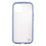 iPhone 14 / iPhone 13 ケース カバー NEWT IJOY クリアブルー 360度 耐衝撃ケース 衝撃吸収フィルム付き  サンクレスト i36FiJ04