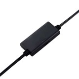 【代引不可】PC スピーカー 有線 音声φ3.5mm 電源USB-A 小型 ステレオ 最大出力4W(2W+2W) アンプ内蔵 ボリュームコントローラー付 モニタースピーカー ブラック エレコム MS-P08U2BK