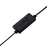 【代引不可】PC スピーカー 有線 USB-A接続 小型 ステレオ 最大出力4.4W(2.2W+2.2W) アンプ内蔵 ボリュームコントローラー付 モニタースピーカー ブラック エレコム MS-P08USB3BK