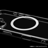 iPhone 16 Pro 高速充電対応ハイブリッドケース 「UTILO Hybrid Charge」 クリア LEPLUS NEXT LN-IP24CCGCL