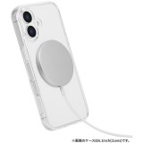 iPhone 16 Pro 高速充電対応ハイブリッドケース 「UTILO Hybrid Charge」 クリア LEPLUS NEXT LN-IP24CCGCL