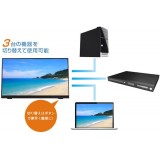 21.5型 タッチパネル LED液晶ディスプレイ HDMI端子搭載 電源内蔵 OSDメニューロック機能＆電源ロック機能付 グリーンハウス GH-LCT22C-BK