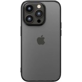 iPhone 14 Pro 6.1インチ 用 メタリックフレーム クリアケース ブラック PGA PG-22QTP07BK