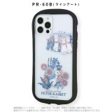 iPhone12 iPhone12Pro 対応 6.1インチ ケース カバー ピーターラビット ハイブリッドクリアケース ハイブリッドケース グルマンディーズ PR-60