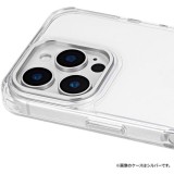 iPhone 16 Pro カメラ保護ハイブリッドケース 「mycam」 シャンパンゴールド LEPLUS NEXT LN-IP24MCGD