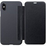 iPhone XS ケース カバー フリップ ウォレットタイプ Air Jacket Flip for iPhone XS ４カラー（ブラウン・レッド・ブラック・ネイビー） パワーサポート PUY-8*