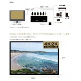 HDMI切替器 HDMIセレクタ 4K対応 手動切り替え 4ポート 4入力×1出力 HDCP 2.2 ACアダプタ リモコン付き ブラック グリーンハウス GH-HSWG4-BK