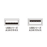 【即納】【代引不可】USB延長ケーブル PC99規格対応 3m ライトグレー AV機器 PC TV ディスプレイ 周辺機器 アクセサリー サンワサプライ KU-EN3K