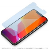 iPhone 11 6.1インチ iPhone11 対応 ガラスフィルム 治具付き 液晶保護ガラス ブルーライト低減/光沢 液晶保護 保護ガラス PGA PG-19BGL05