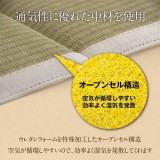 【北海道・沖縄・離島配送不可】【代引不可】介護 サポート ヘルスケア クッション い草 約40×40cm 消臭 通気性抜群 IKEHIKO 7715209