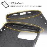 iPhone14 ProMax ProCa 耐衝撃 ポリカーボネイト ケース カバー エアクッション ハニカム構造 超厚設計 鉛筆高度3H ハイブリット レイアウト RT-P39AC3