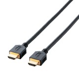 【即納】【代引不可】HDMI ケーブル High Speed with Ethernet スタンダード 2m 4K 30Hz HEC ARC対応 (タイプA・19ピン - タイプA・19ピン) RoHS指令準拠 イーサネット対応 ブラック エレコム DH-HD14ER20BK