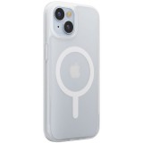 iPhone 15/14/13用 MagSafe対応 ハイブリッドケース [マット/ホワイト] PGA PG-23AMGPT02WH