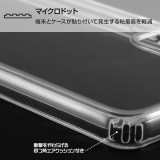 Galaxy S21 5G ハイブリッドケース 衝撃吸収&傷に強い エアクッション マイクロドット加工 クリア レイアウト RT-GS21CC2/CM