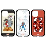 iPhone13mini 12mini 5.4インチ 対応 ケース カバー  IIIIfit イーフィット MARVEL マーベル ハイブリッドケース スマートフォンケース グルマンディーズ MV-177