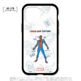 iPhone13mini 12mini 5.4インチ 対応 ケース カバー  IIIIfit イーフィット MARVEL マーベル ハイブリッドケース スマートフォンケース グルマンディーズ MV-177