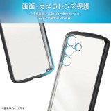 Galaxy S24 Like standard 耐衝 精密 TPU ソフトケース METAMORU ブルー スマホ アクセサリー グッズ レイアウト RT-GS24TC13/AM