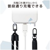 【代引不可】iPhone14Pro用ケース ハイブリッドカバー ワイヤレス充電可 エレコム PM-A22CHVCKSHCR