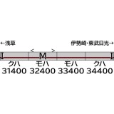 Nゲージ 鉄道模型 東武30000系 東武スカイツリーライン・前期形・新ロゴ・車番選択式 基本4両編成セット 動力付き  グリーンマックス 31893