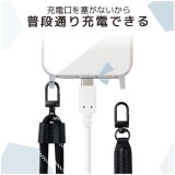 【代引不可】iPhone14Pro用ケース ハイブリッドカバー ワイヤレス充電可 エレコム PM-A22CHVCKSHMC