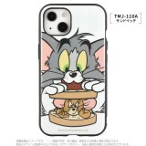 iPhone13 iPhone6.1インチ デュアルカメラ 2眼モデル 対応 ケース カバー IIIIfit イーフィット トムアンドジェリー TOM JERRY ハイブリッドケース スマートフォンケース グルマンディーズ TMJ-110