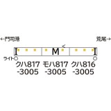 Nゲージ JR九州817系3000番代 基本3両編成セット 動力付き 鉄道模型 グリーンマックス 31900