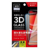 iPhone 11 Pro Max 6.5インチ iPhone11ProMax 対応 ガラスフィルム 治具付き 3Dハイブリッドガラス クリア 液晶保護 保護ガラス PGA PG-19CGL01H