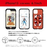 iPhone13 iPhone6.1インチ デュアルカメラ 2眼モデル 対応 ケース カバー IIIIfit イーフィット MARVEL マーベル ハイブリッドケース スマートフォンケース グルマンディーズ MV-178